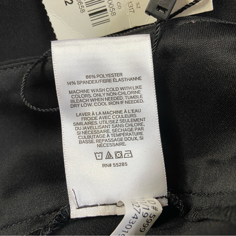 NWT Express Black Culottes High Rise SIZE 12 - Picture 6 of 6
